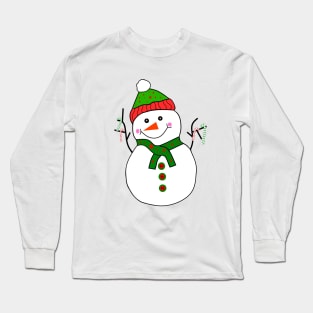 CUTE Snowman Long Sleeve T-Shirt